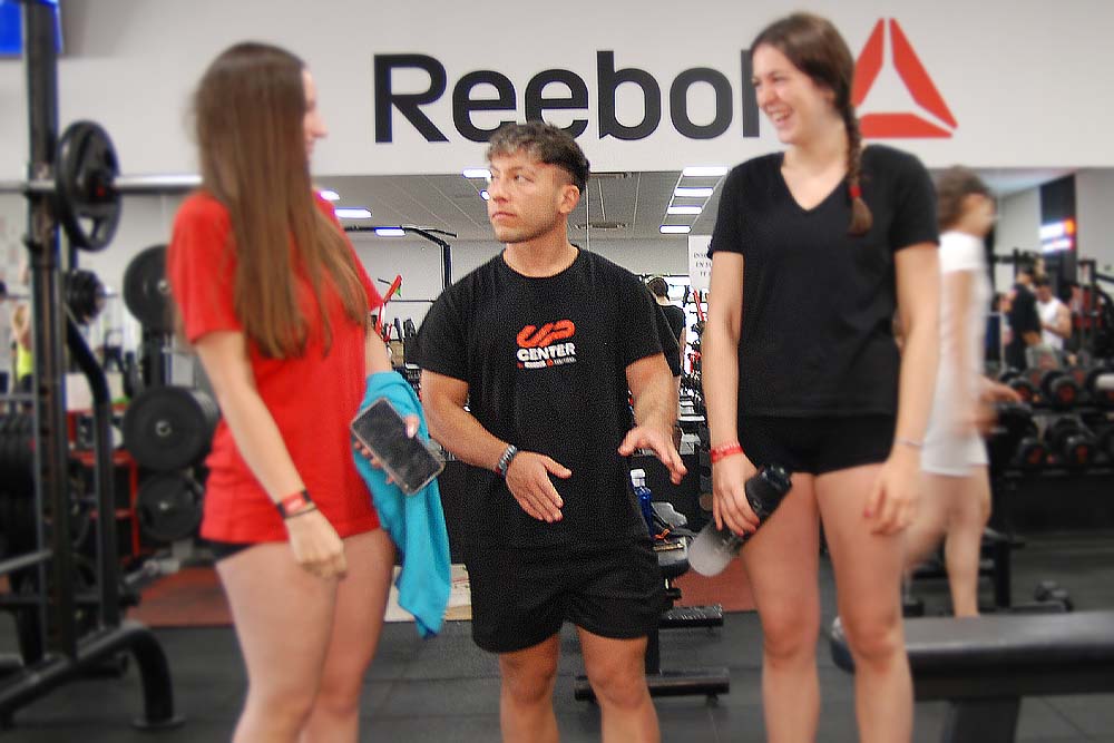 Entrenamiento fuerza niños up center reebok functional